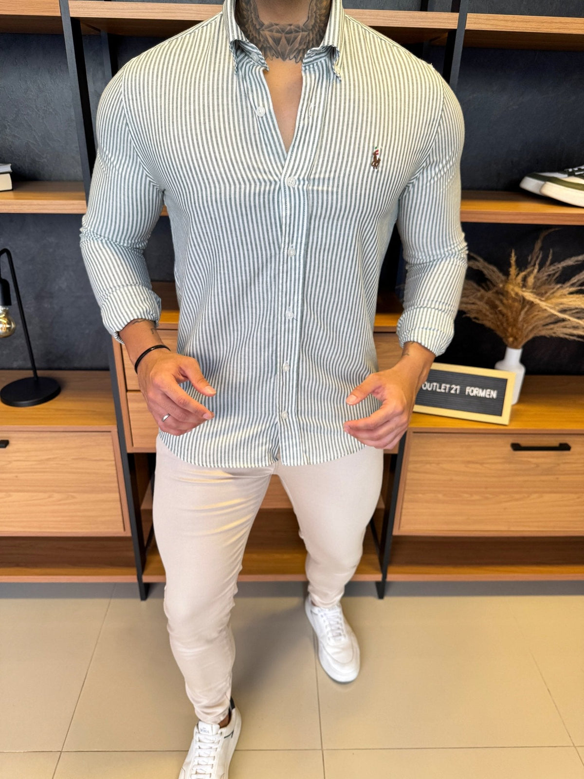 Camisa Polo Ralph. Listrada Clássica Logo Colors