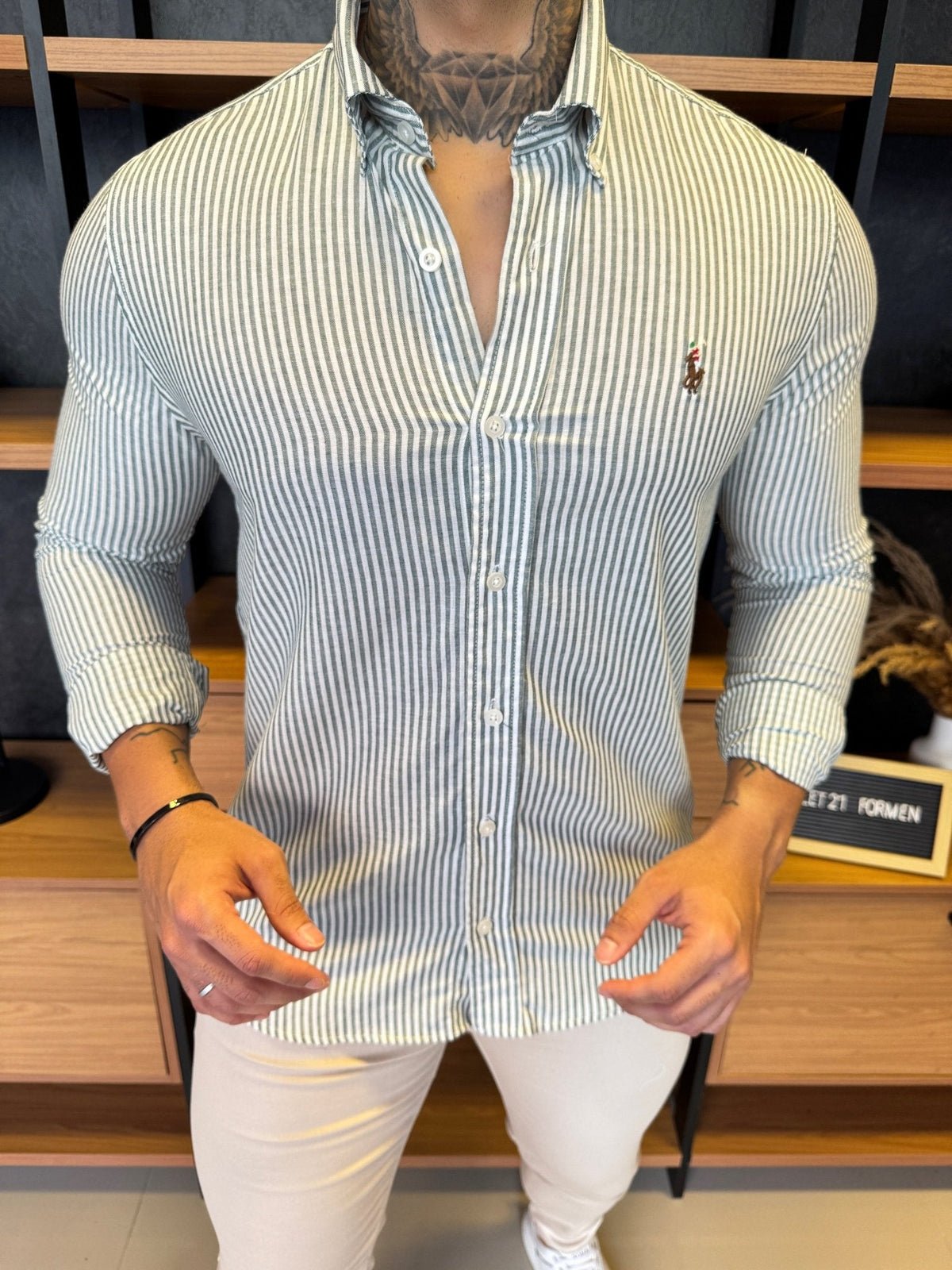 Camisa Polo Ralph. Listrada Clássica Logo Colors